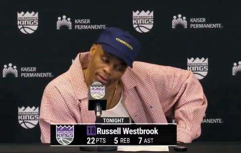 体育视频直播-解气,威少谈连胜火湖:我打法始终如一,但确实享受击败旧主